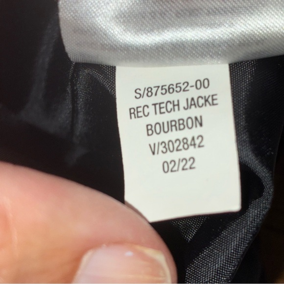 Old Navy Brown Rain Jacket Boys Small (4-6) Utility Snaps Zipper Hood Pockets - Picture 10 of 10